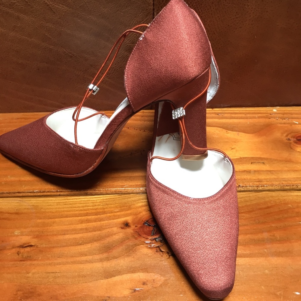 Ladies evening high heel shoes size 7.5